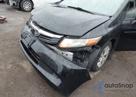 2012 Honda Civic Lx from USA, damaged, VIN 2HGFB2F5XCH590048